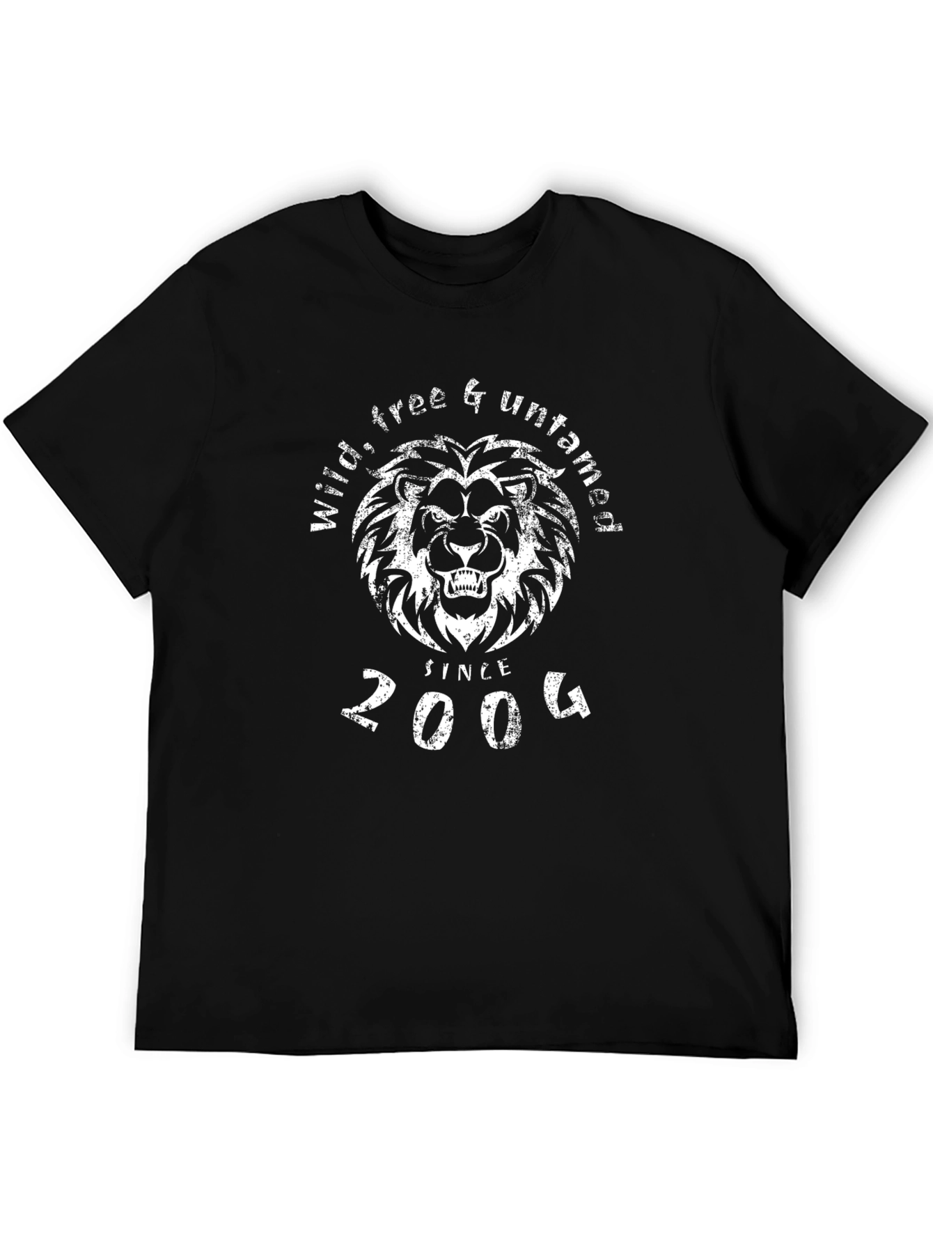 Wild & Untamed Lion Graphic Tee - Since 2004