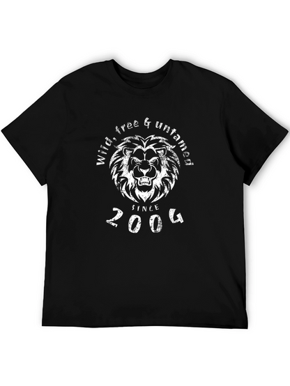 Wild & Untamed Lion Graphic Tee - Since 2004