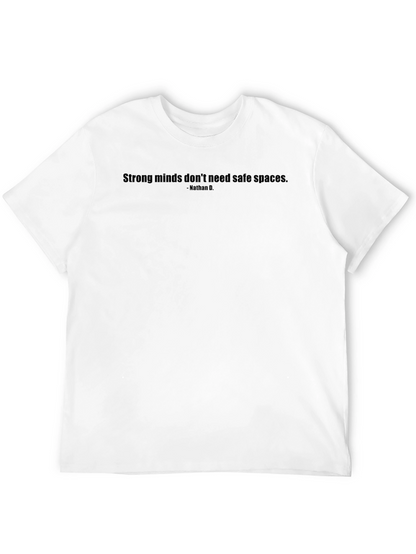 Strong Minds Graphic Tee - Empowering Message