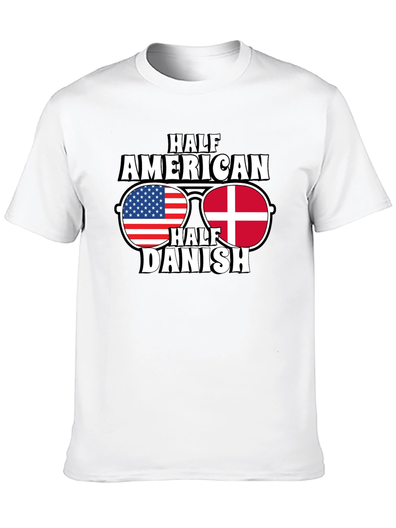 Half American Half Danish T-Shirt