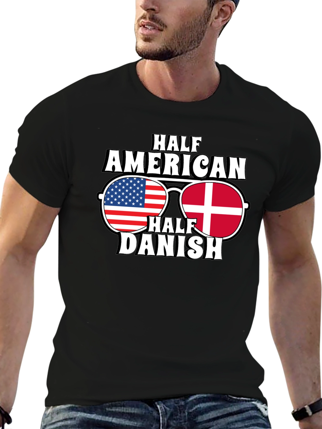 Half American Half Danish T-Shirt