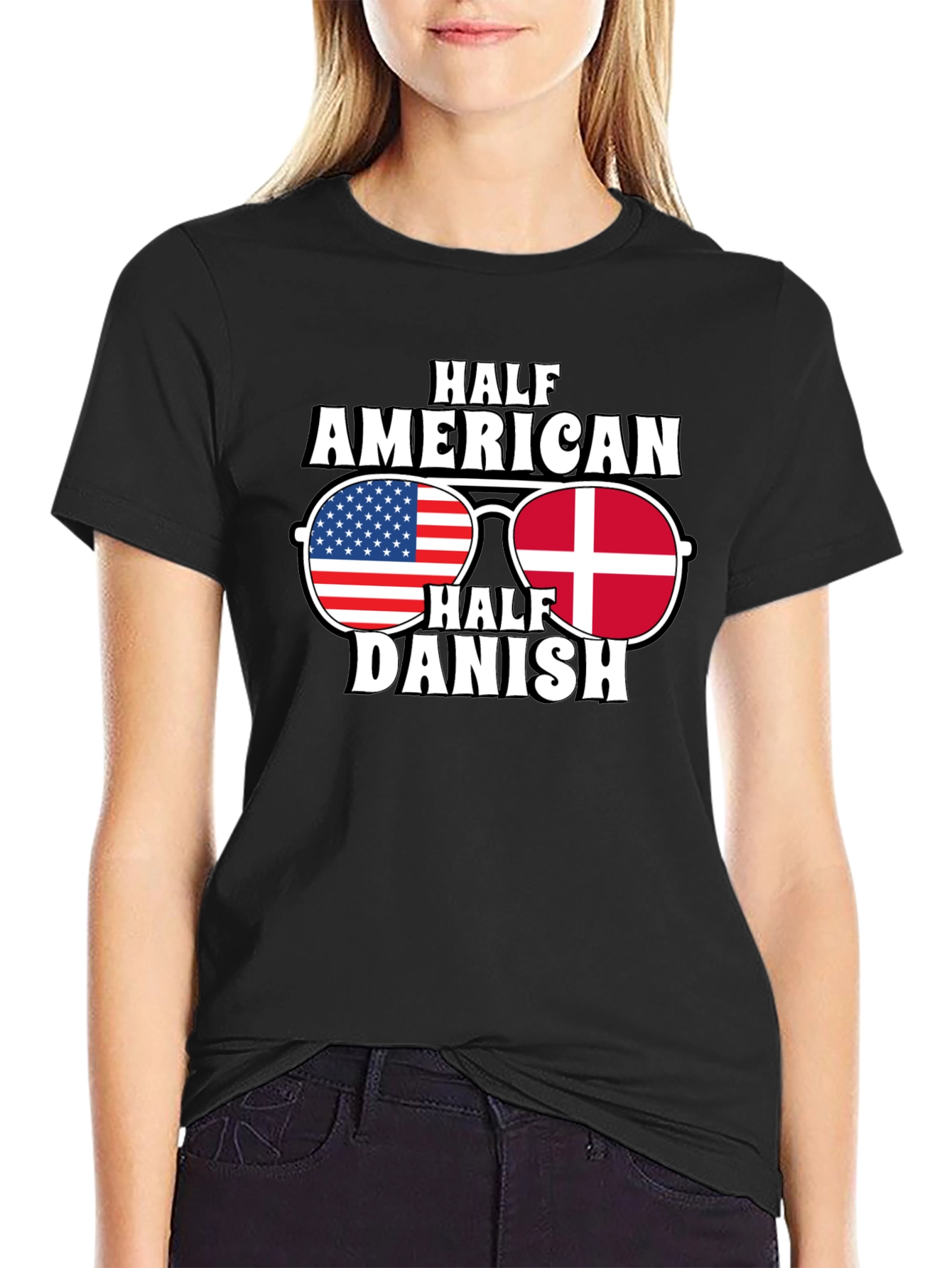 Half American Half Danish T-Shirt
