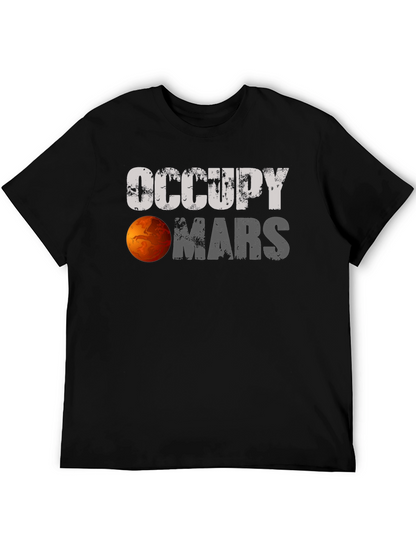 Occupy Mars Graphic Tee - Sci-Fi Style!
