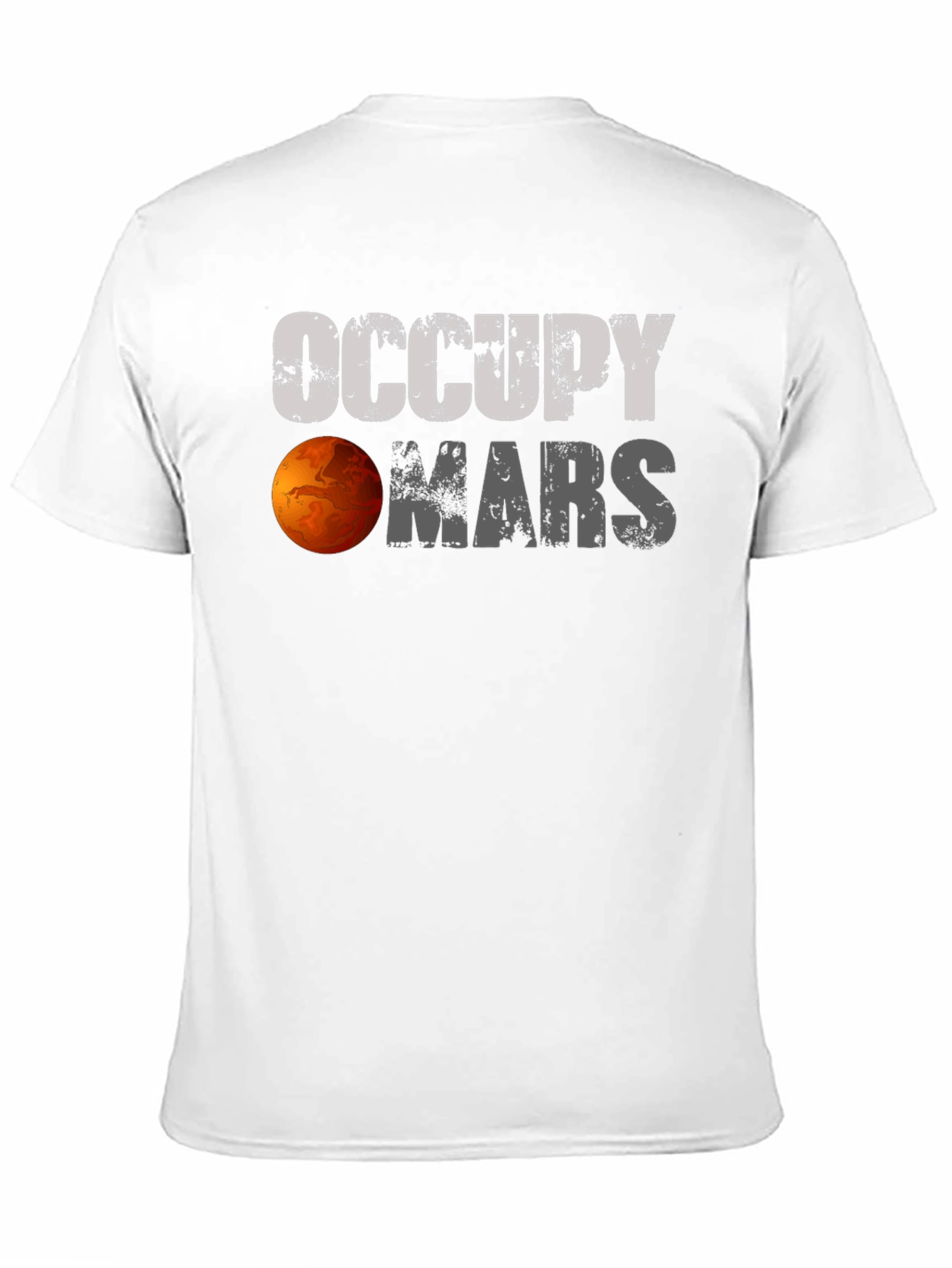 Occupy Mars Graphic Tee - Sci-Fi Style!