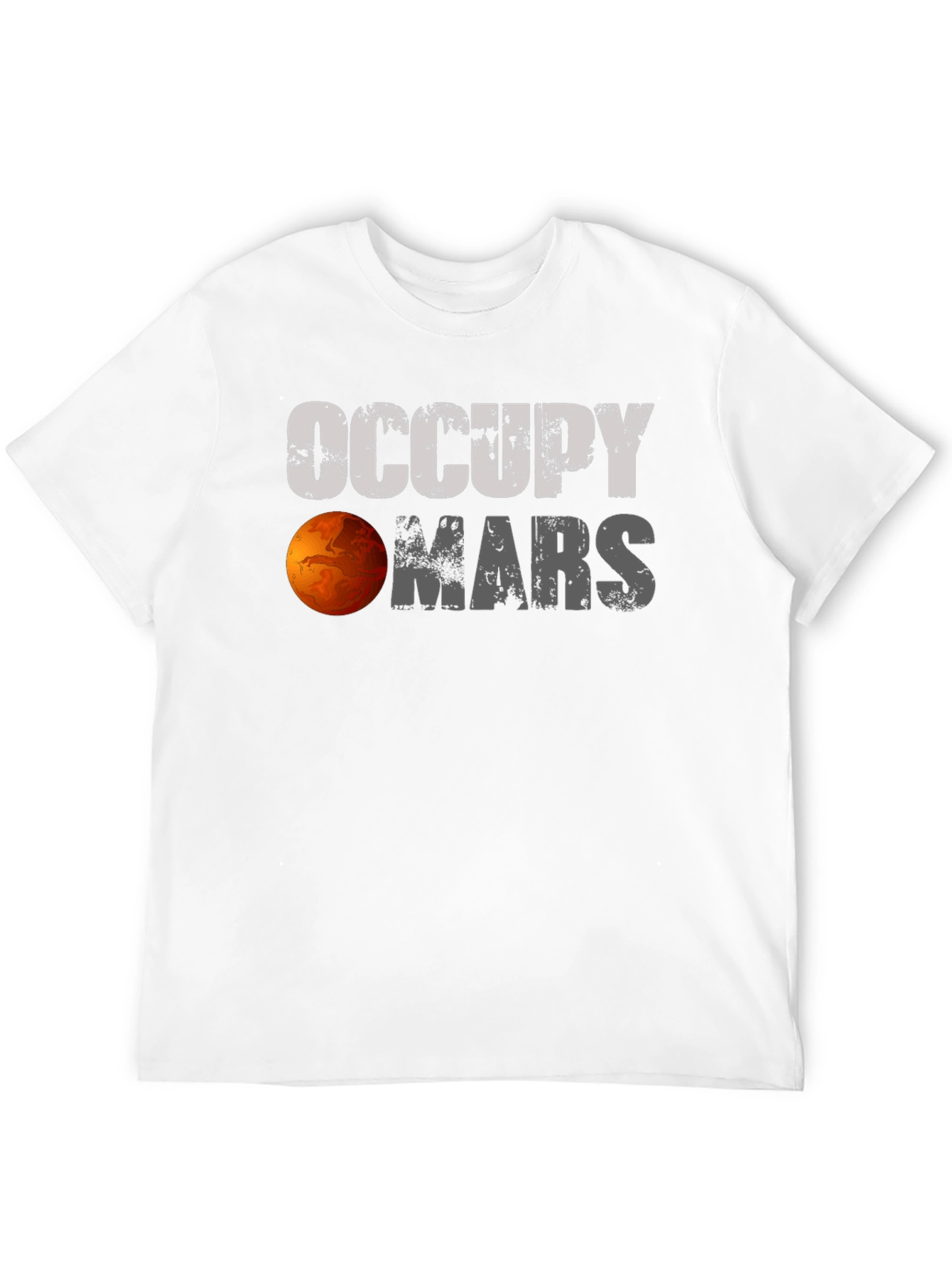 Occupy Mars Graphic Tee - Sci-Fi Style!