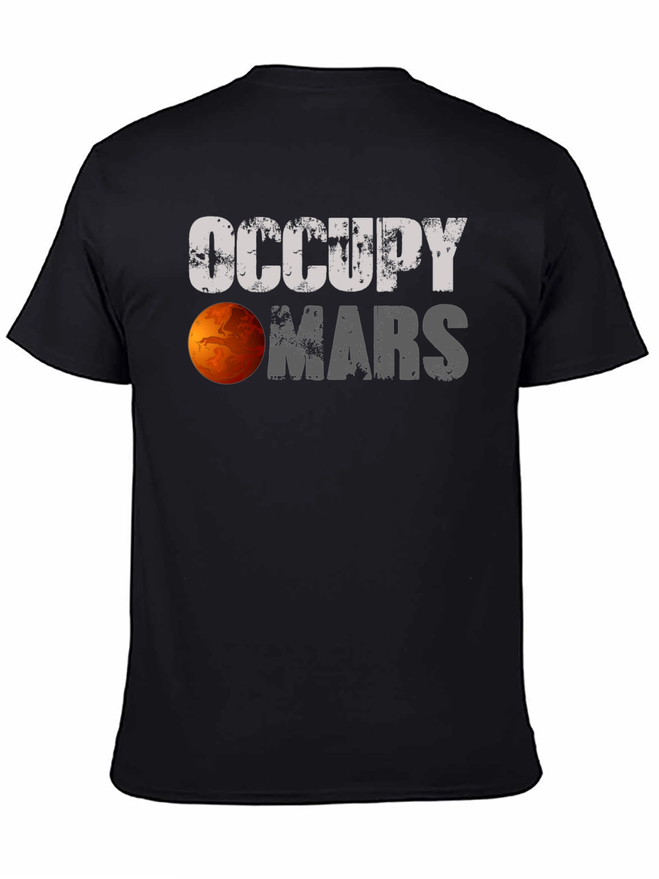 Occupy Mars Graphic Tee - Sci-Fi Style!