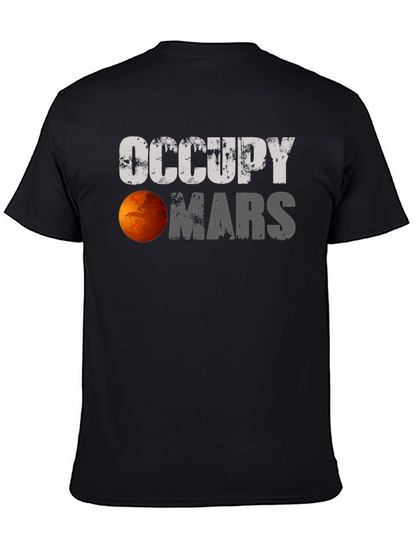 Occupy Mars Graphic Tee - Sci-Fi Style!