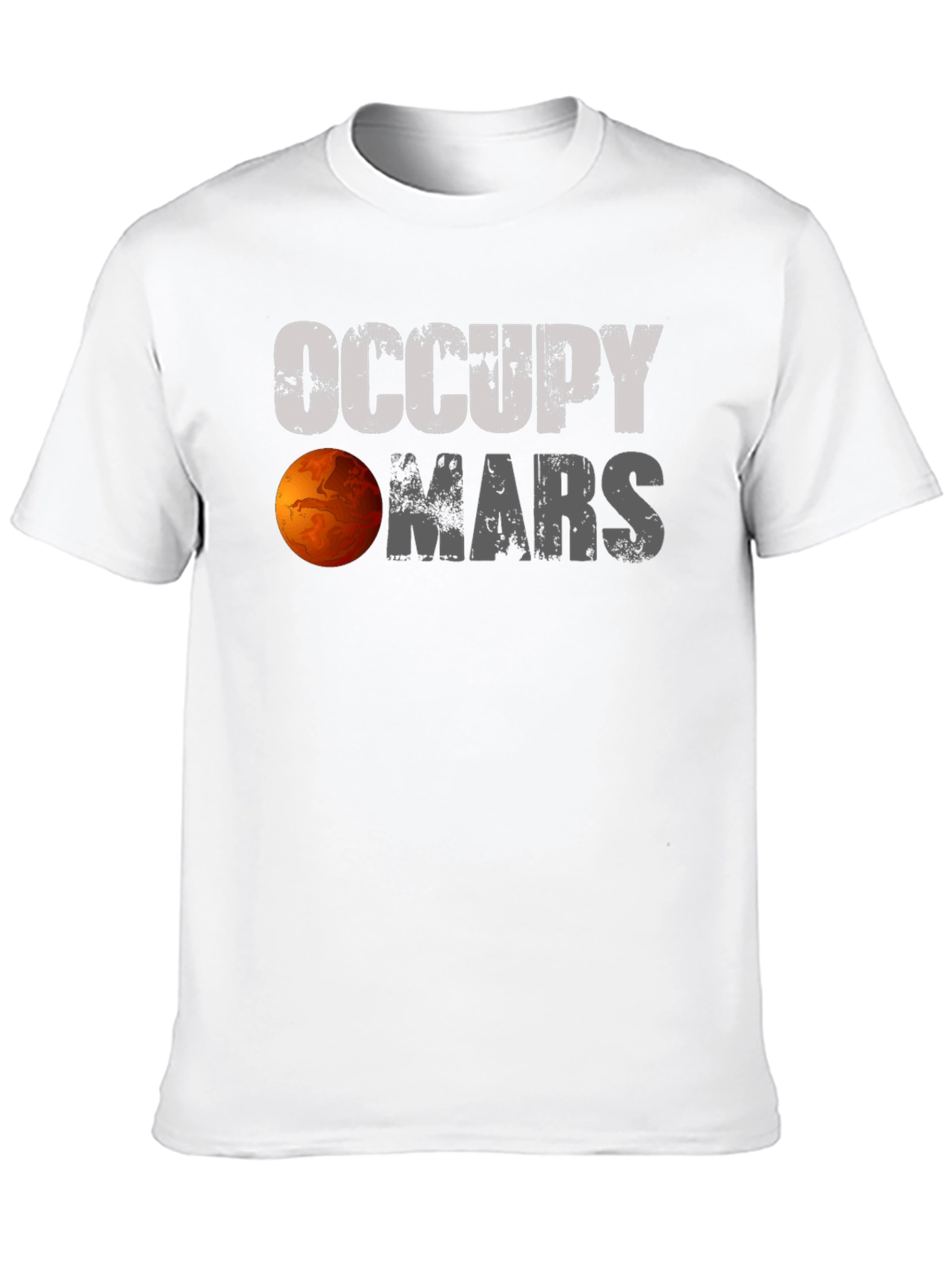 Occupy Mars Graphic Tee - Sci-Fi Style!