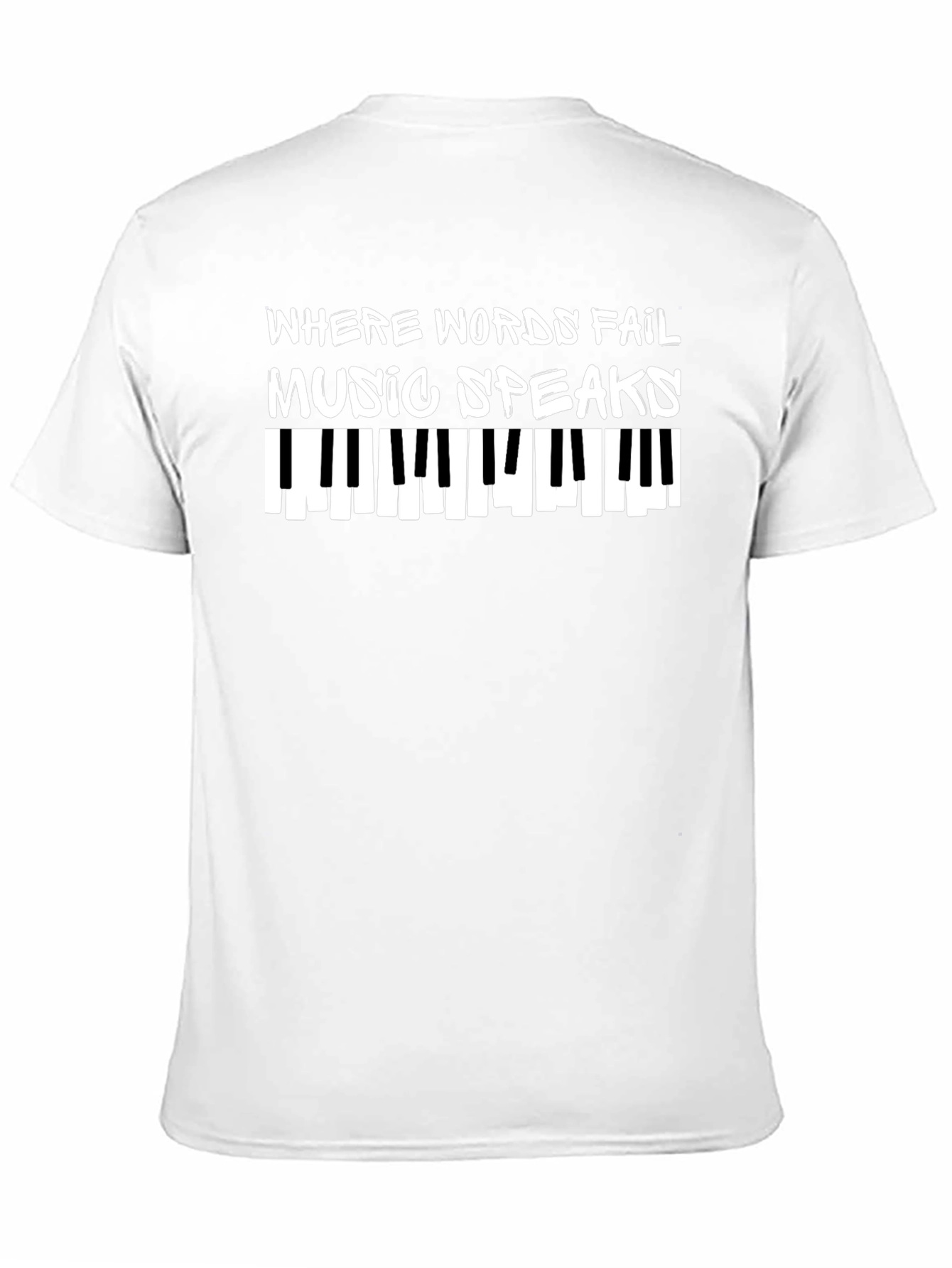 Music Speaks Graphic T-Shirt