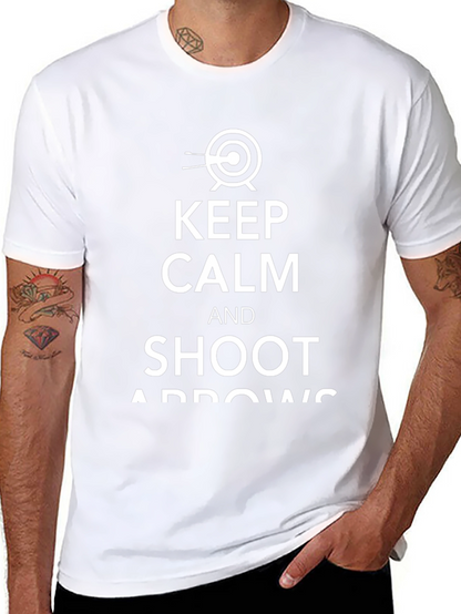 Keep Calm and Shoot Arrows T-Shirt