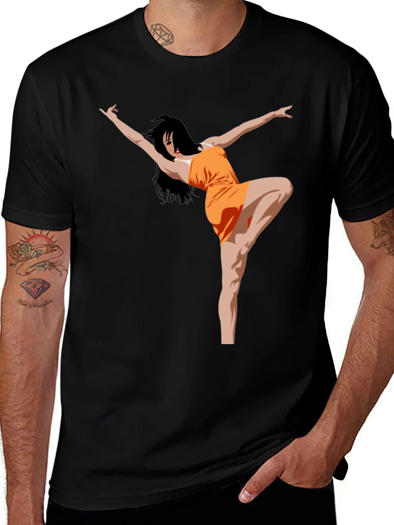 Graphic Tee - Dancing Woman