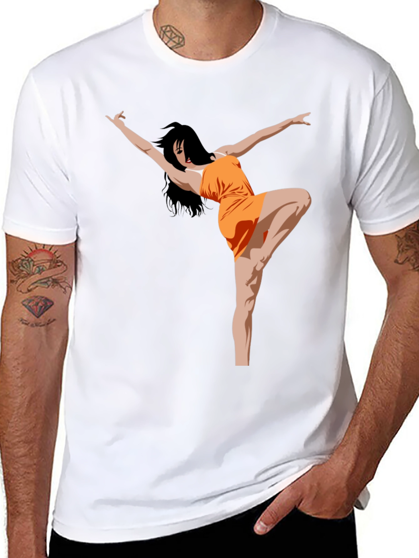 Graphic Tee - Dancing Woman