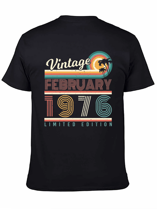 Vintage February 1976 Limited Edition T-Shirt
