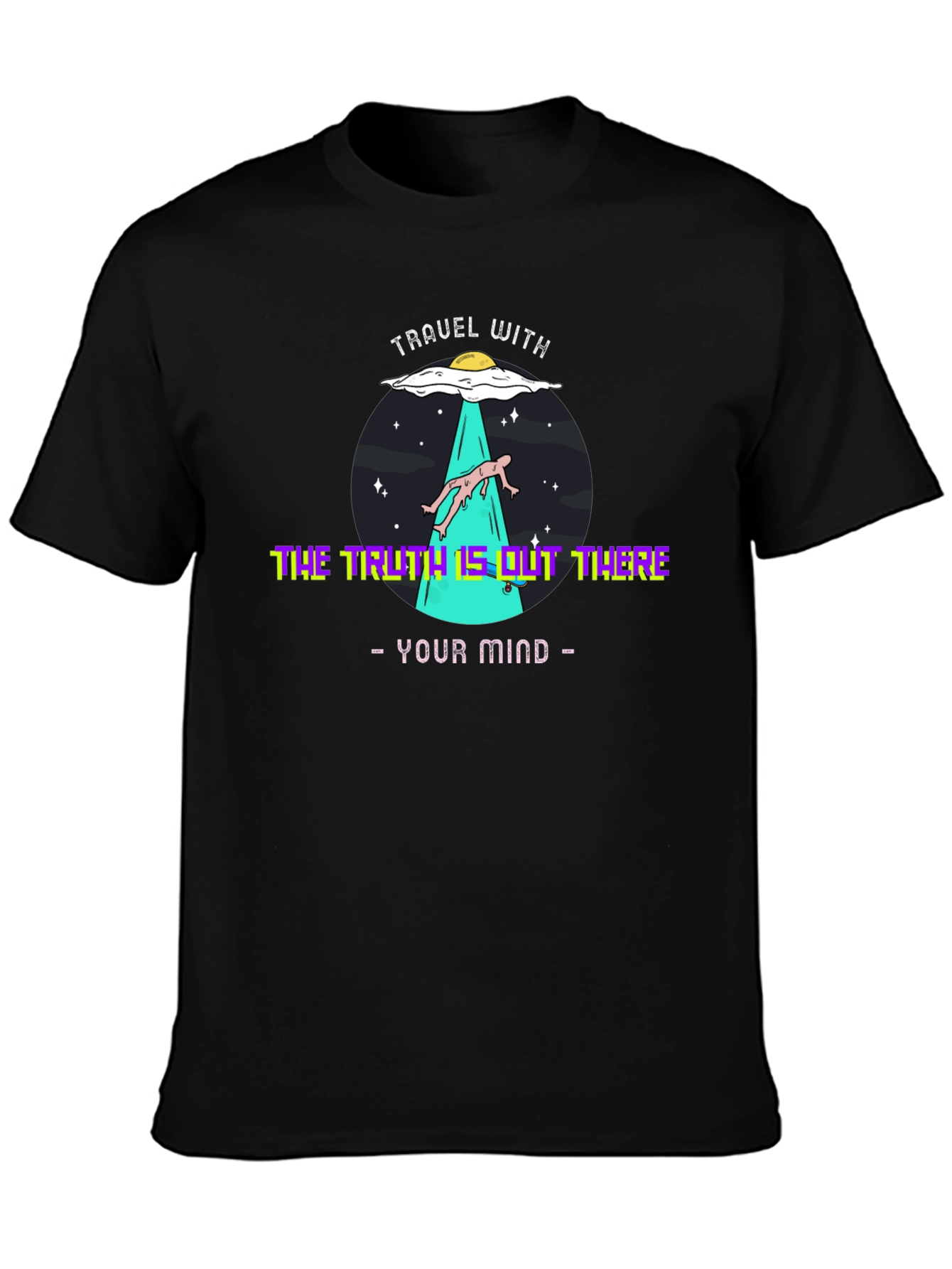 Travel With UFO T-Shirt: The Truth Is Out There