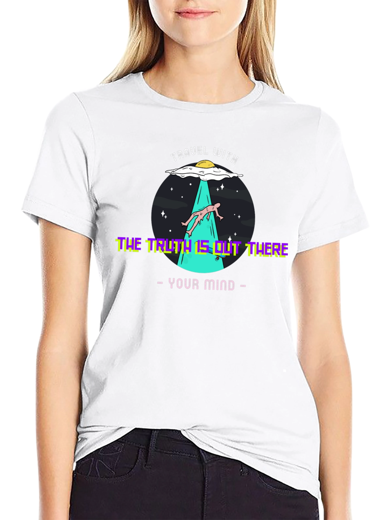 Travel With UFO T-Shirt: The Truth Is Out There
