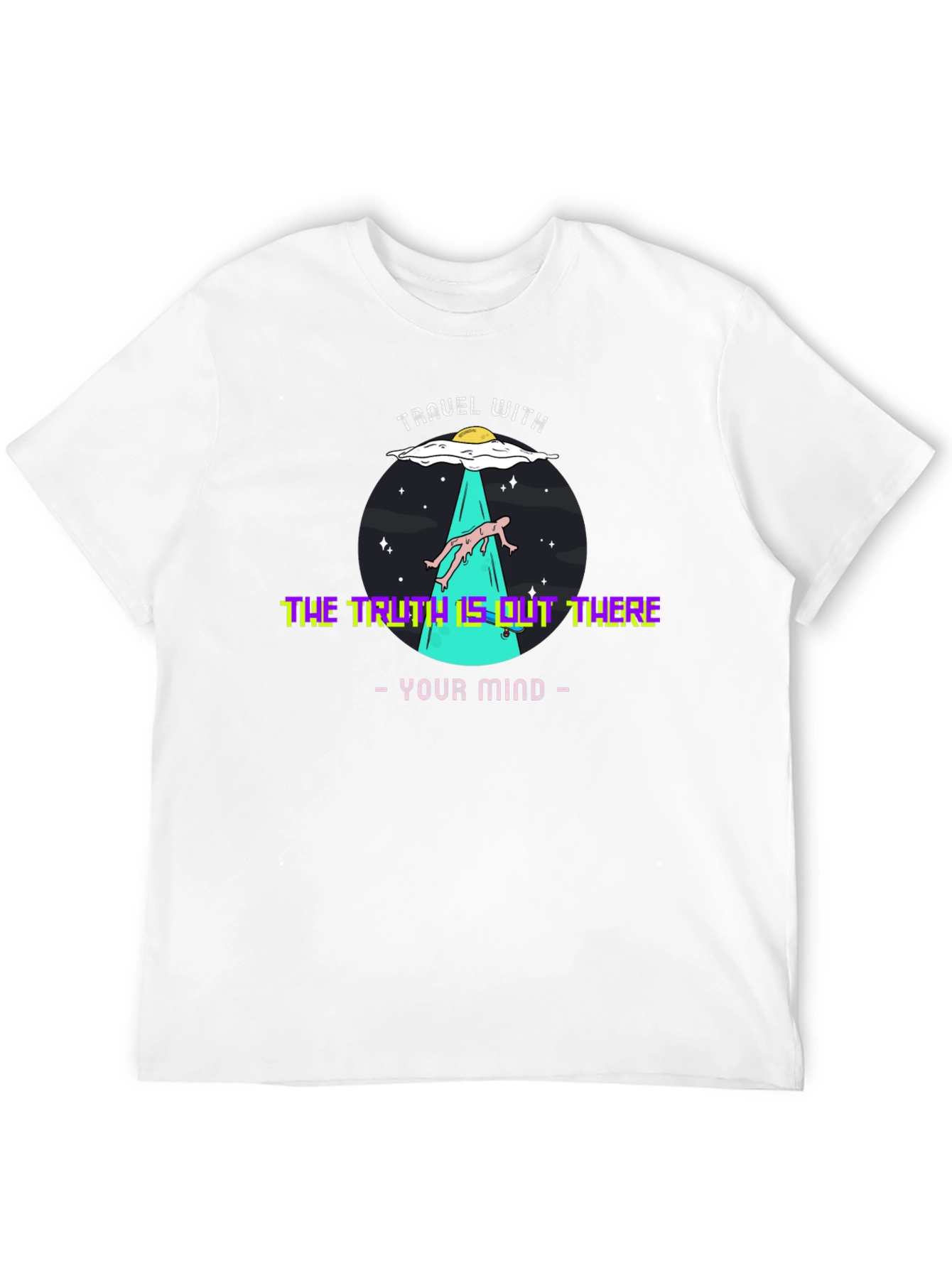 Travel With UFO T-Shirt: The Truth Is Out There