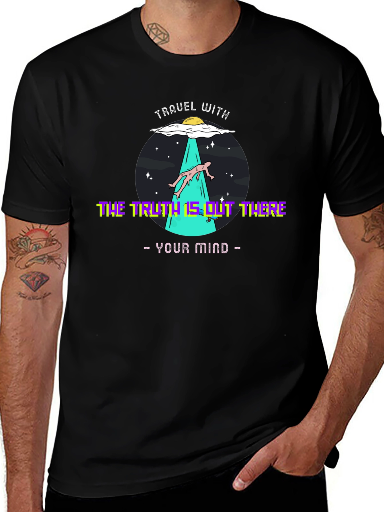 Travel With UFO T-Shirt: The Truth Is Out There