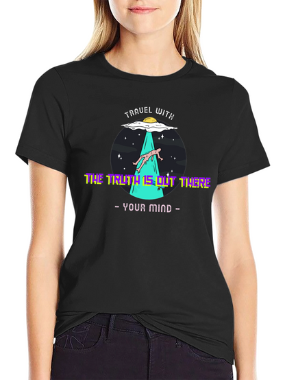 Travel With UFO T-Shirt: The Truth Is Out There
