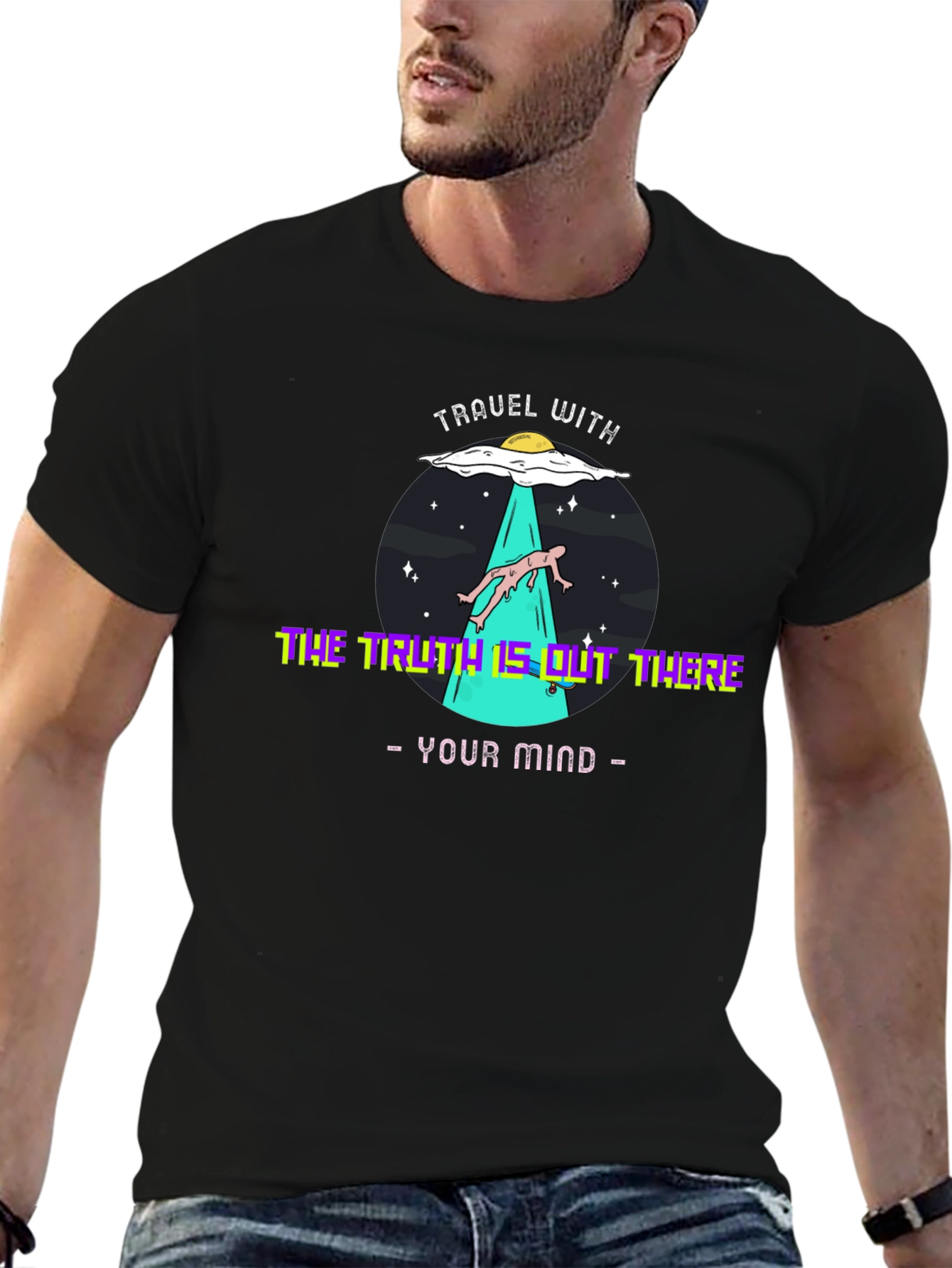 Travel With UFO T-Shirt: The Truth Is Out There