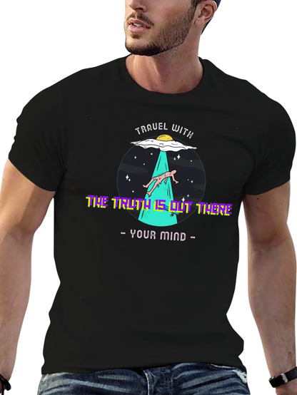 Travel With UFO T-Shirt: The Truth Is Out There