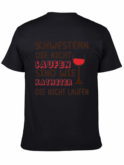 Funny German Drinking T-Shirt: Sisters Who Dont Drink