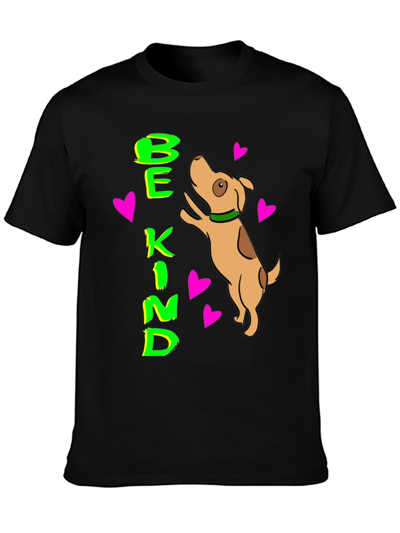 Be Kind Dog Lover T-Shirt Cute Pet Design
