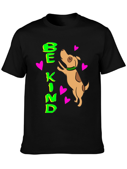 Be Kind Dog Lover T-Shirt Cute Pet Design