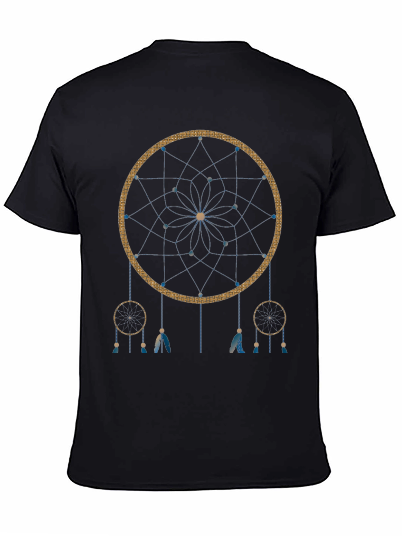 Dreamcatcher Graphic Tee - Black Casual Shirt
