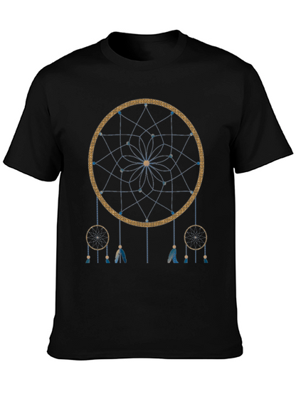Dreamcatcher Graphic Tee - Black Casual Shirt