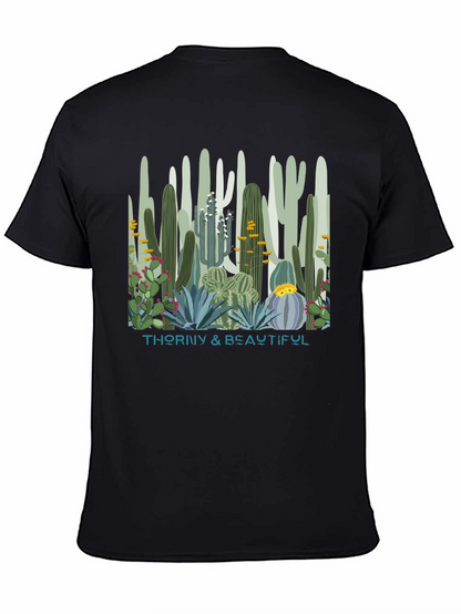 Thorny & Beautiful Cactus Graphic T-Shirt