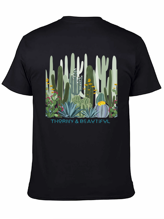 Thorny & Beautiful Cactus Graphic T-Shirt