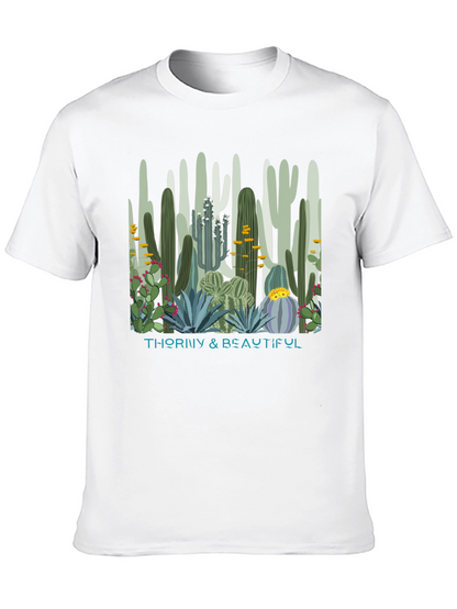 Thorny & Beautiful Cactus Graphic T-Shirt