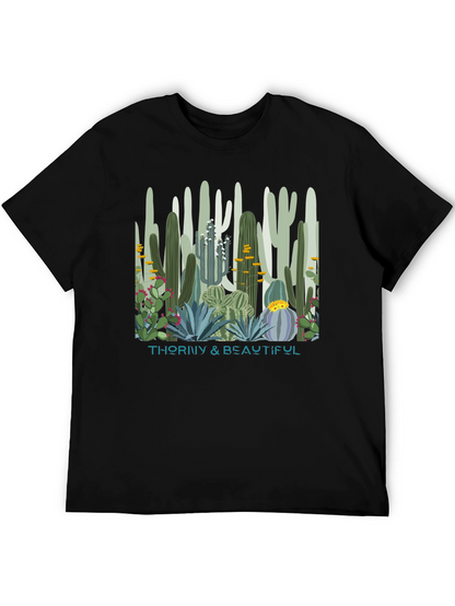 Thorny & Beautiful Cactus Graphic T-Shirt