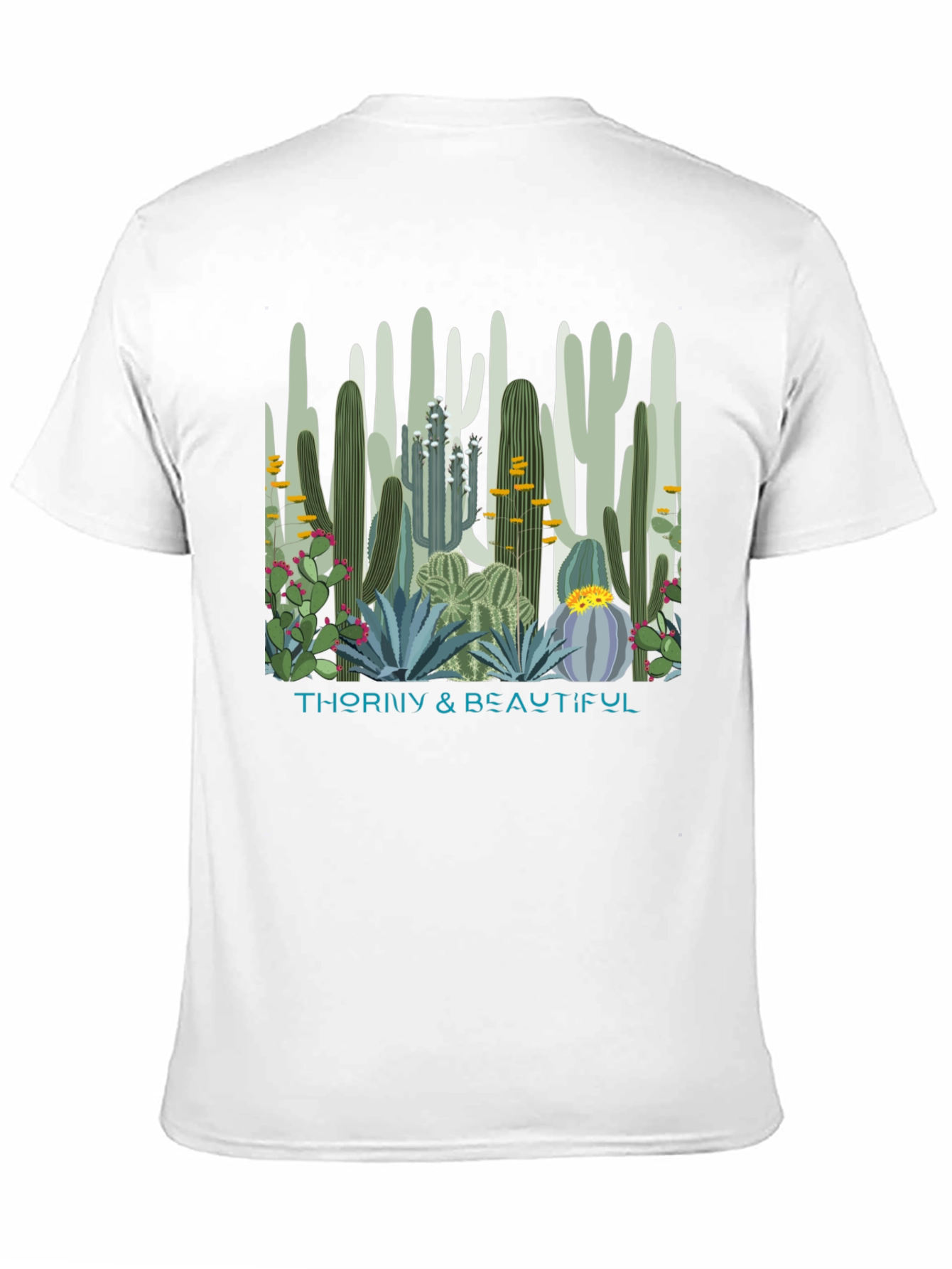 Thorny & Beautiful Cactus Graphic T-Shirt