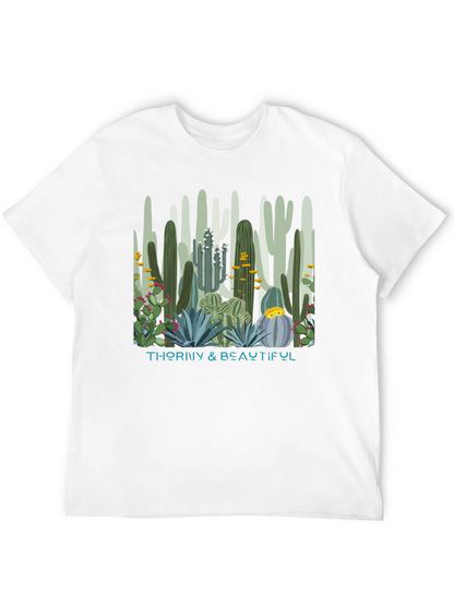 Thorny & Beautiful Cactus Graphic T-Shirt