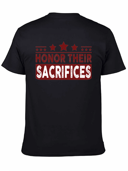 Honor Their Sacrifices Graphic T-Shirt