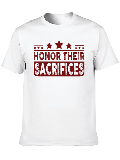 Honor Their Sacrifices Graphic T-Shirt
