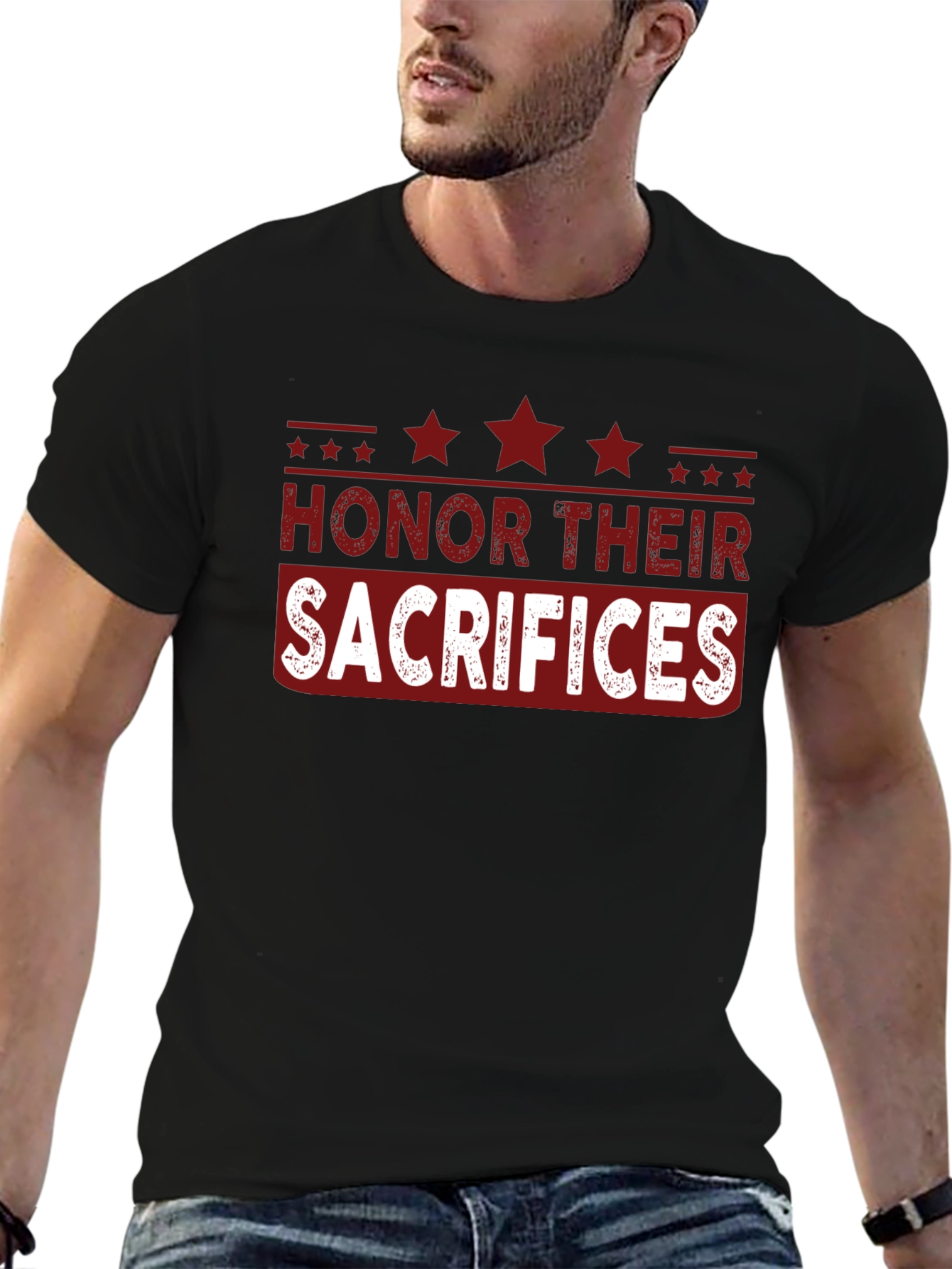 Honor Their Sacrifices Graphic T-Shirt