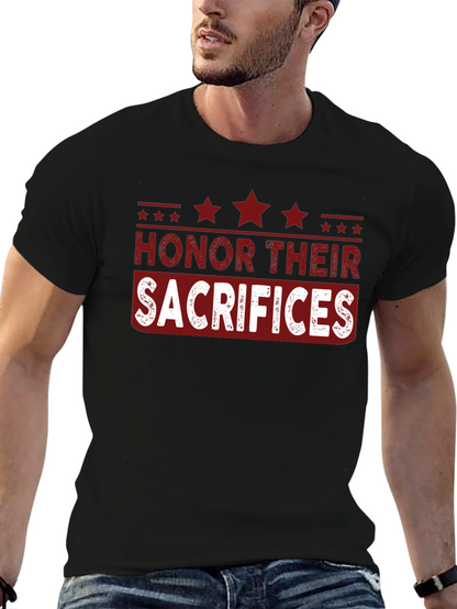 Honor Their Sacrifices Graphic T-Shirt
