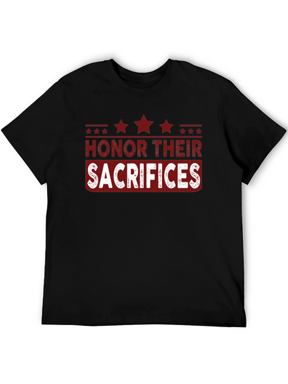 Honor Their Sacrifices Graphic T-Shirt