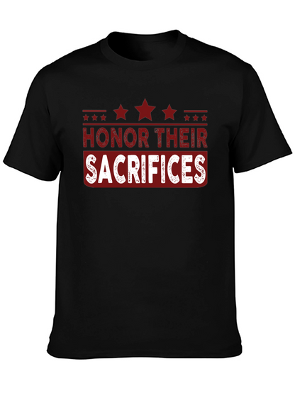 Honor Their Sacrifices Graphic T-Shirt