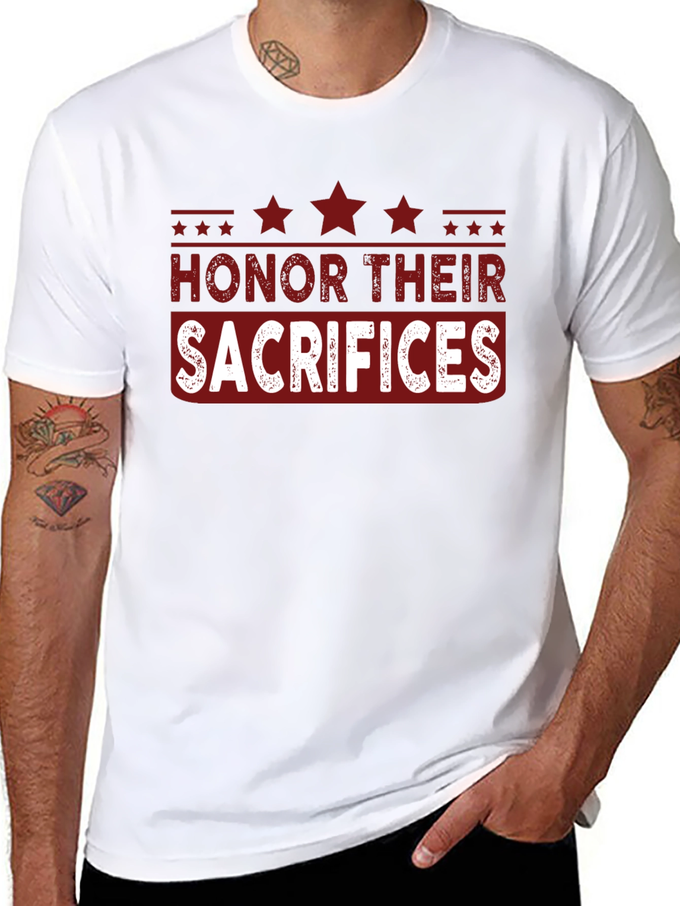 Honor Their Sacrifices Graphic T-Shirt
