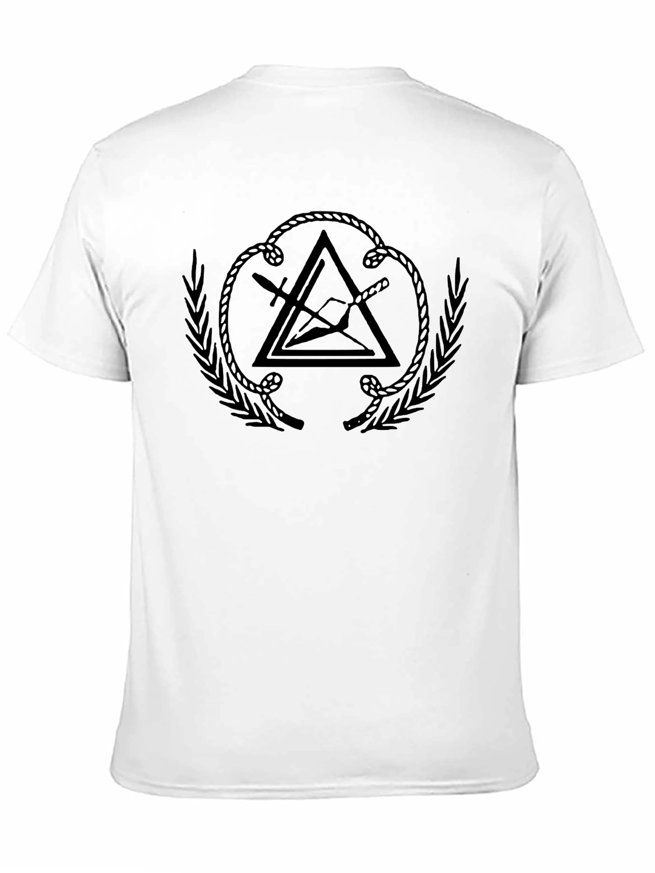 Emblem Graphic Black T-Shirt