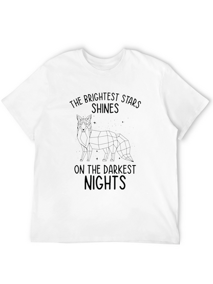 Stars Shine Black Graphic Tee