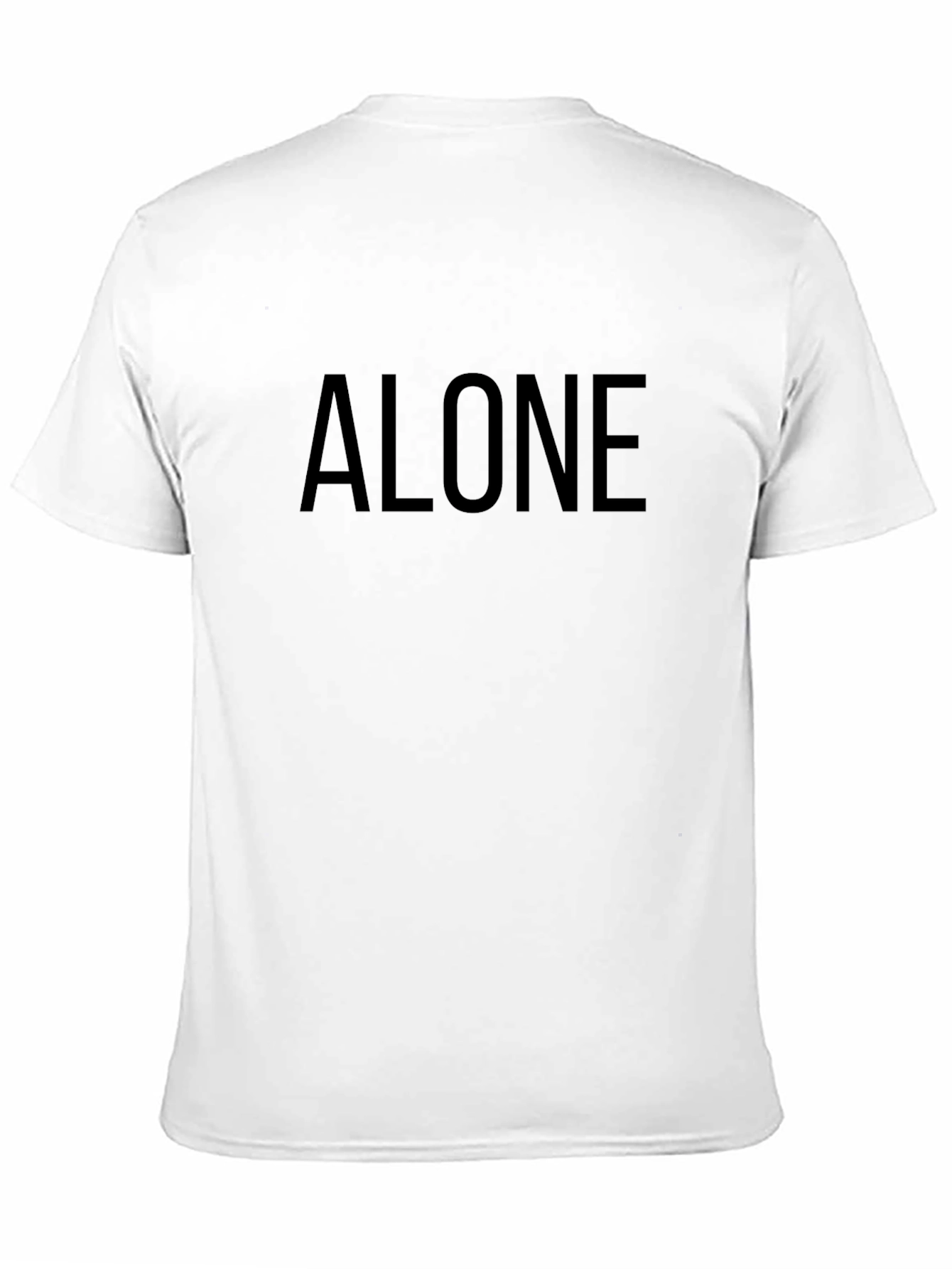 Alone Graphic Tee - Mens Casual T-Shirt