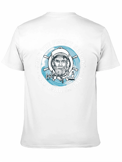 Finest Sailors Born in 1944 Black T-Shirt
