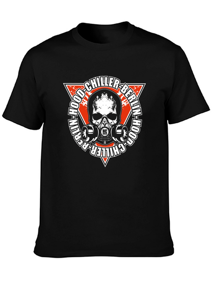 Berlin Hood Chiller Skull Graphic Tee