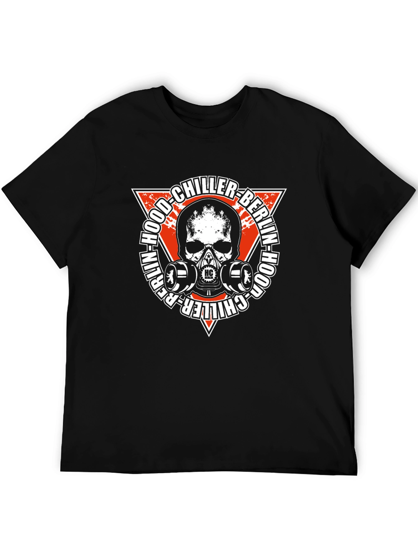 Berlin Hood Chiller Skull Graphic Tee