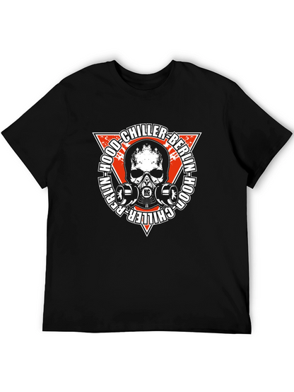 Berlin Hood Chiller Skull Graphic Tee