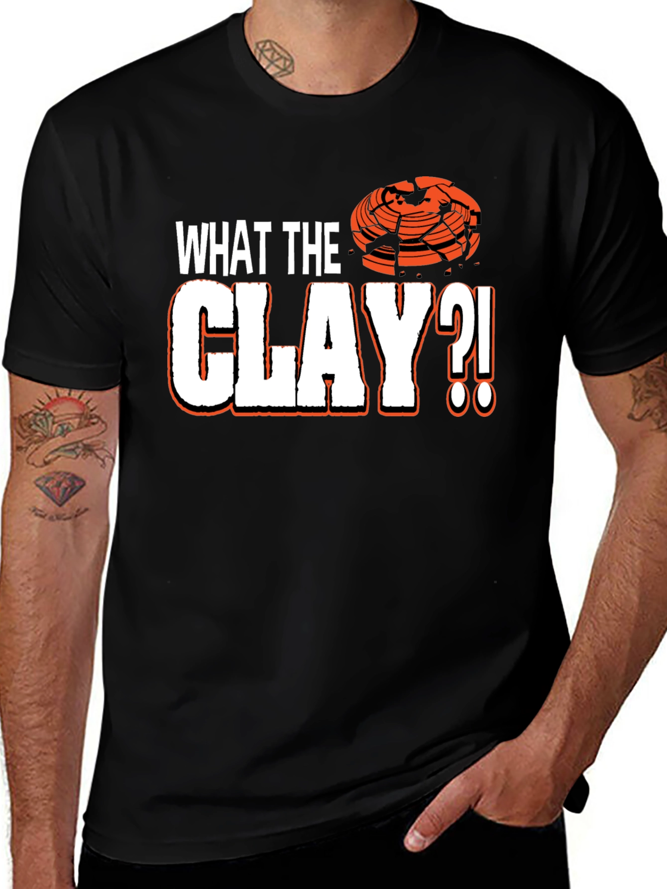 What The Clay?! Trap Shooting T-Shirt